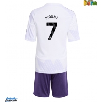 Manchester United Mason Mount #7 Bortedraktsett Barn 2025-26 Kortermet (+ Korte bukser)